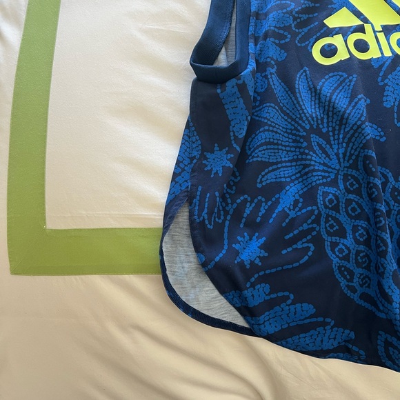 Adidas x FARM Rio Core Linear Form Training Tank Top - Size Large - Picture 6 of 7